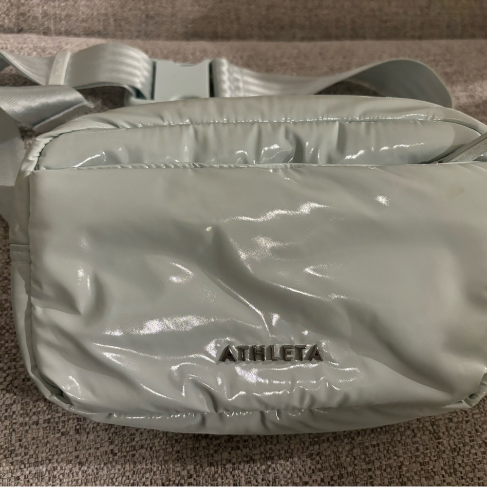 Athleta Seafoam Green Belt Bag